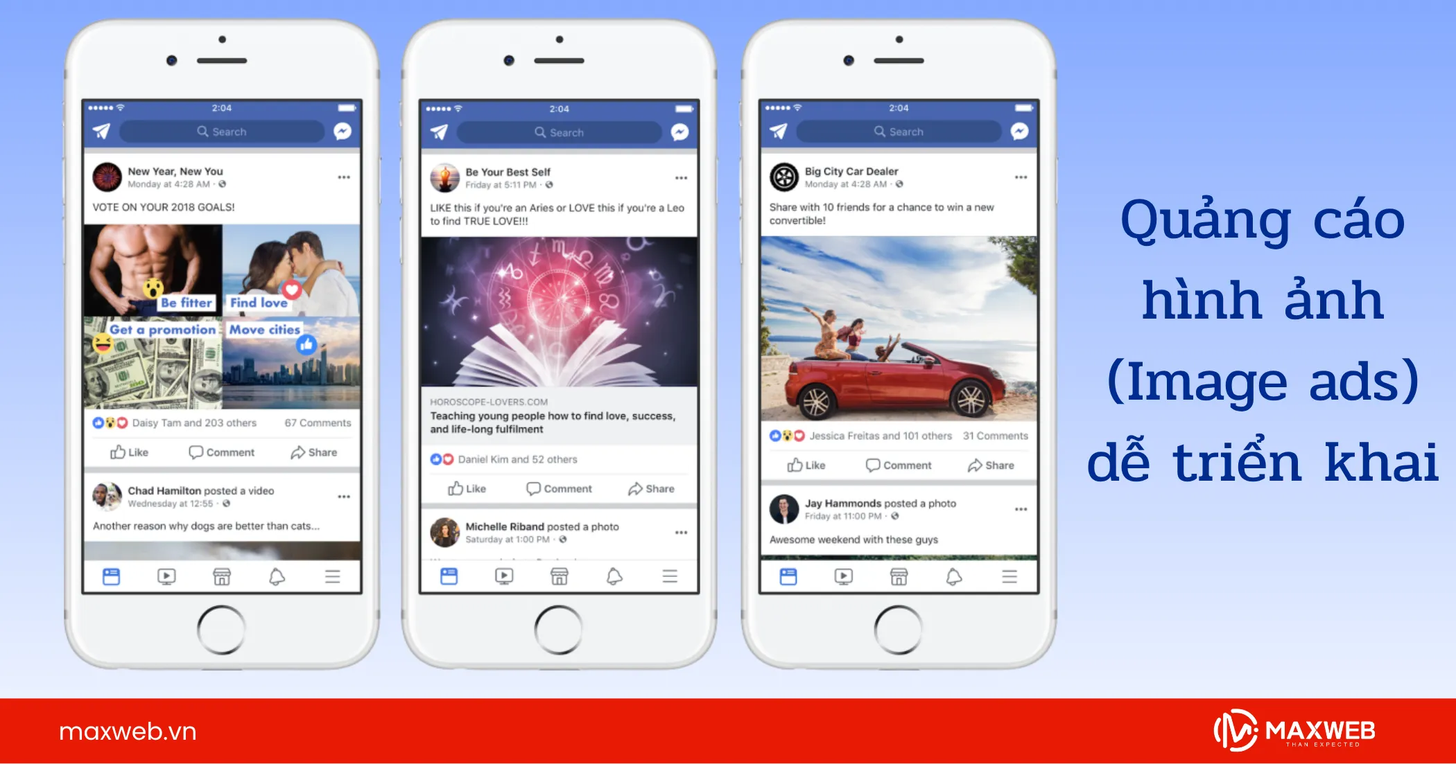 Quảng cáo hình ảnh (Image ads) dễ triển khai