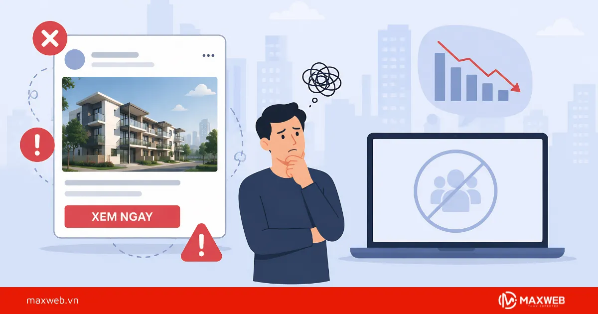 Lỗi CTA Phổ Biến Khiến Quảng Cáo BĐS Không Ra Lead