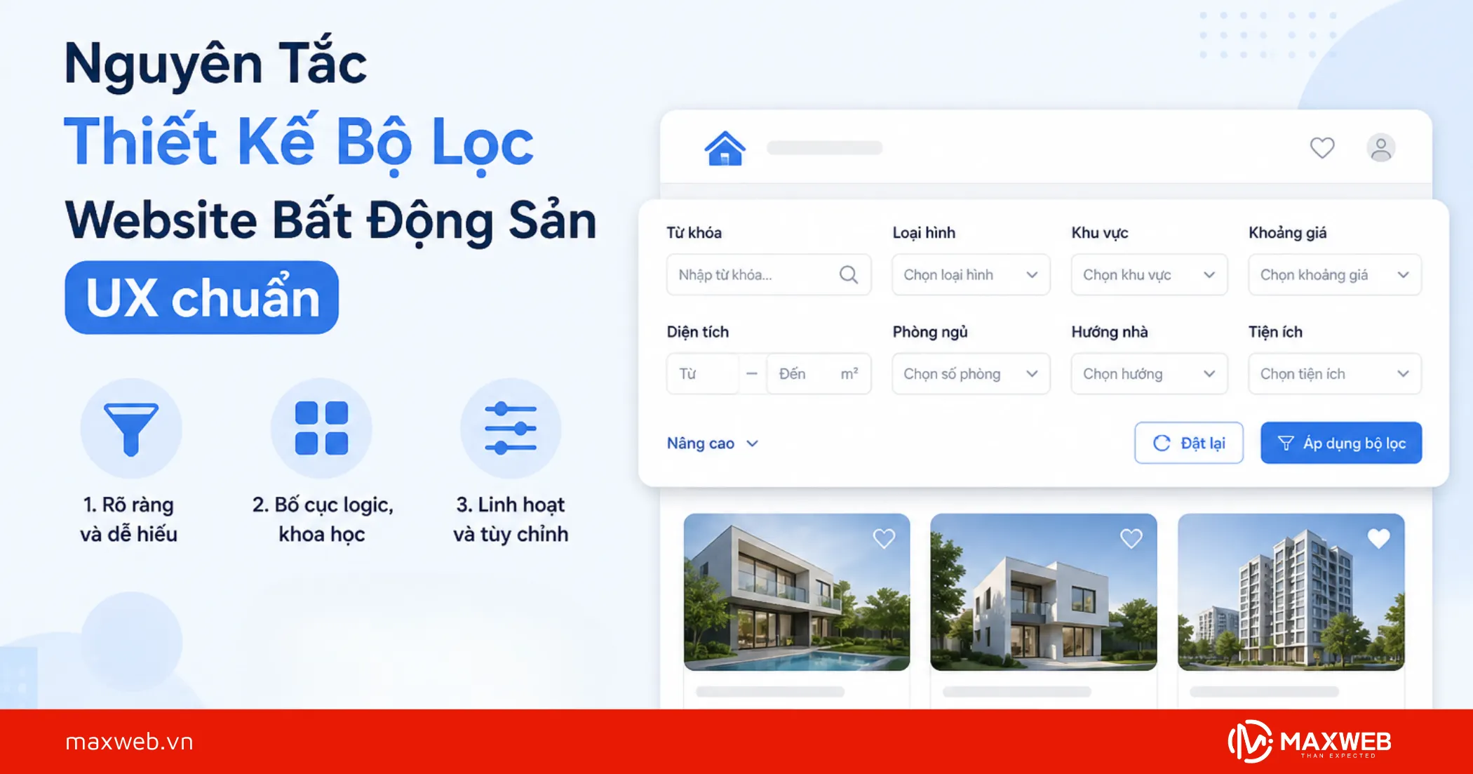 Nguyên Tắc Thiết Kế Bộ Lọc UX chuẩn