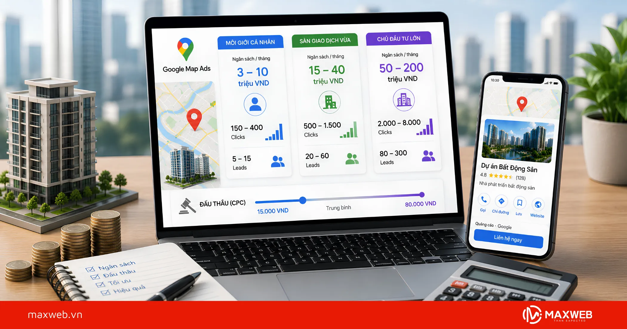 Chiến Lược Ngân Sách Và Đấu Thầu Quảng Cáo Google Map