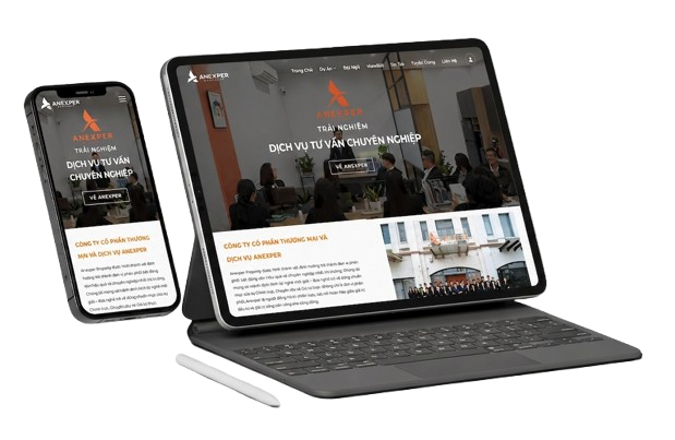 Thiết kế website Anexper