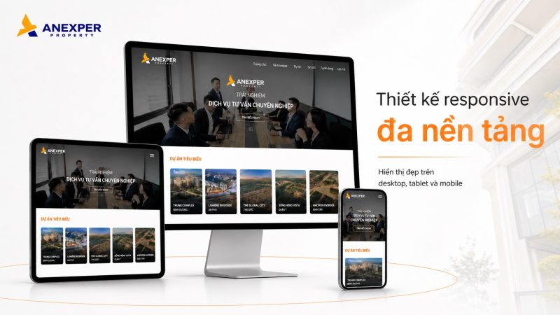 Thiết kế website Anexper