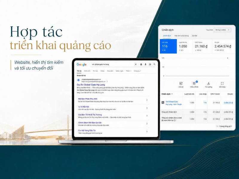 Quảng cáo dự án Vinhomes Global Gate Hạ Long Xanh