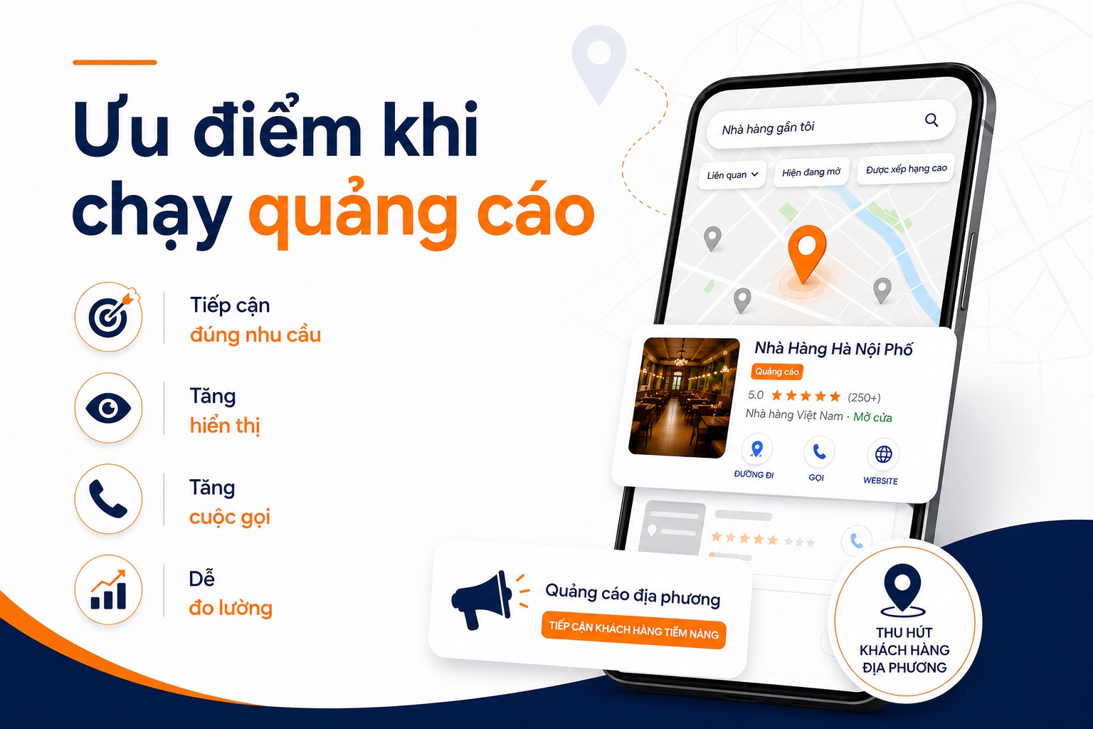 Ưu điểm khi chạy quảng cáo Google Map