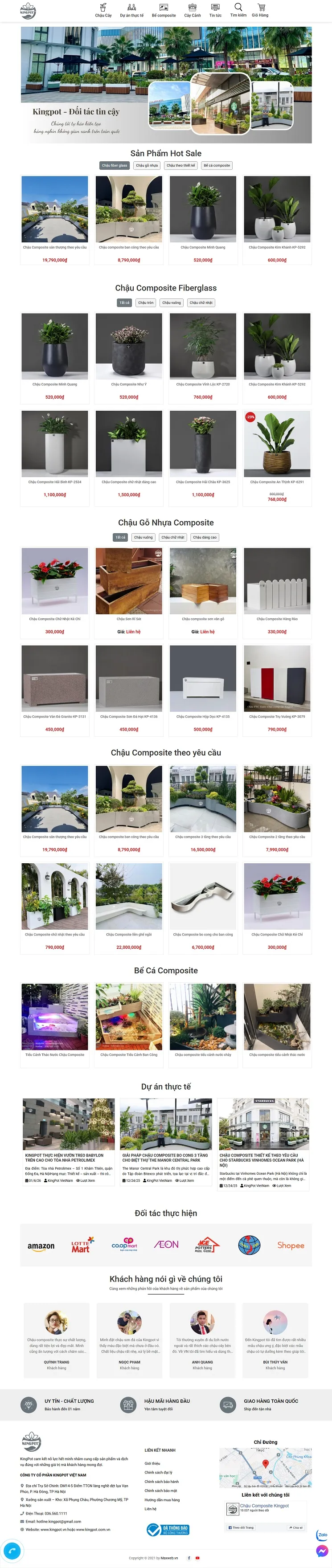 Mẫu website bán hàng BH43