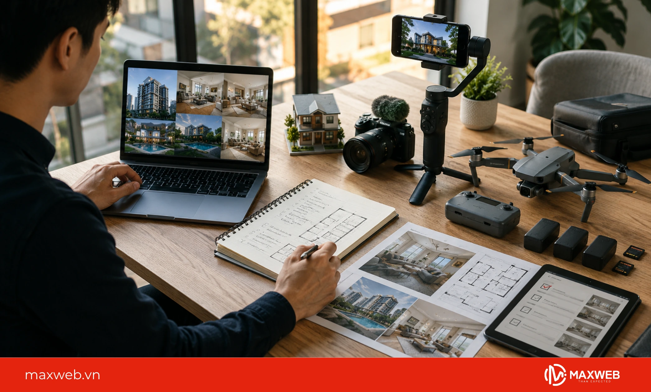 chuẩn bị nội dung thiết bị địa điểm quay