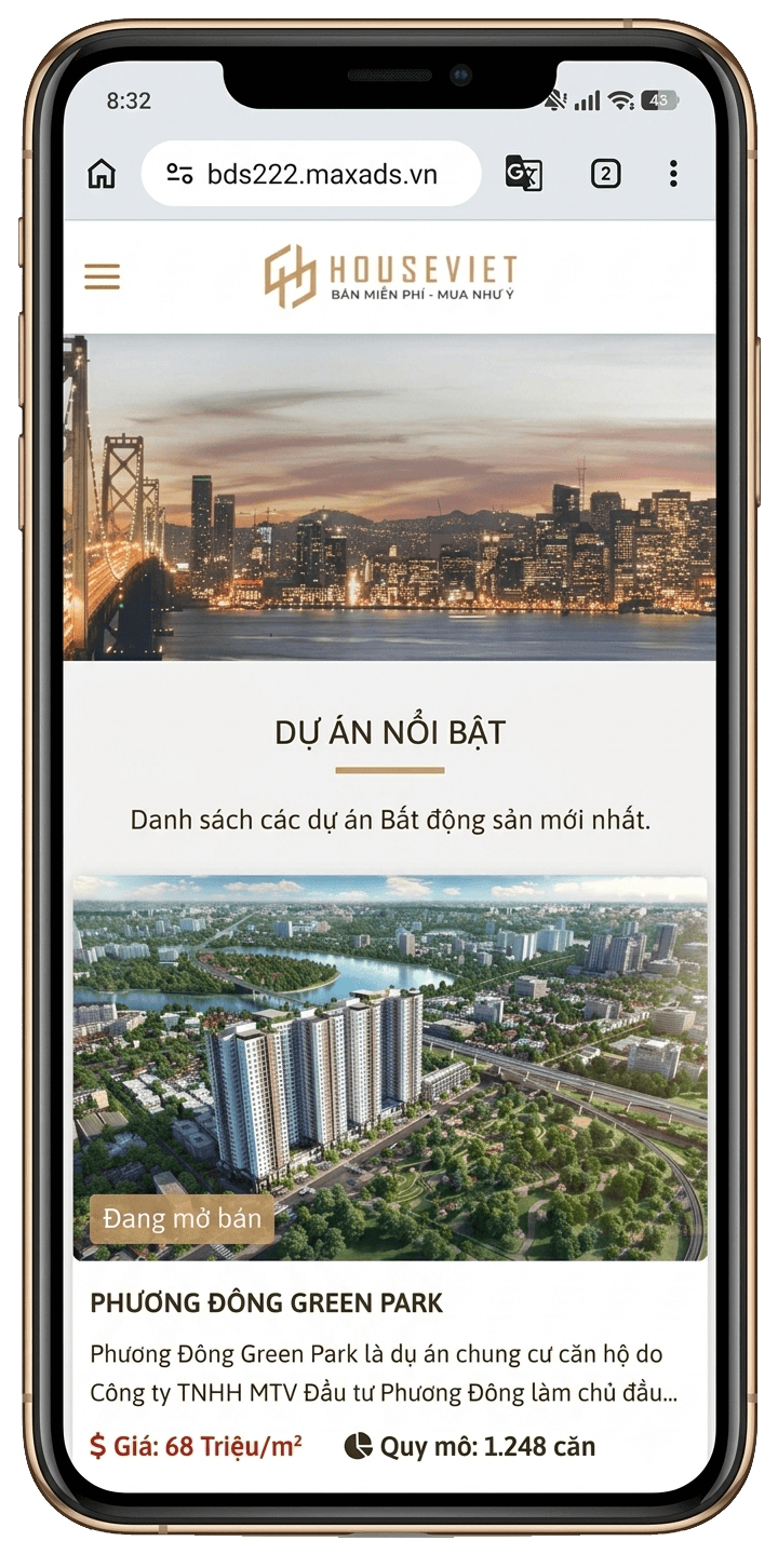 Thiết kế website chuyên nghiệp, đẳng cấp