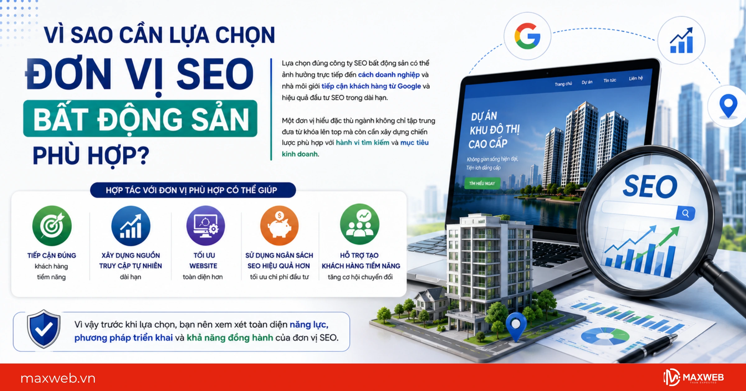 vì sao cần lựa chọn đơn vị seo bất động sản phù hợp