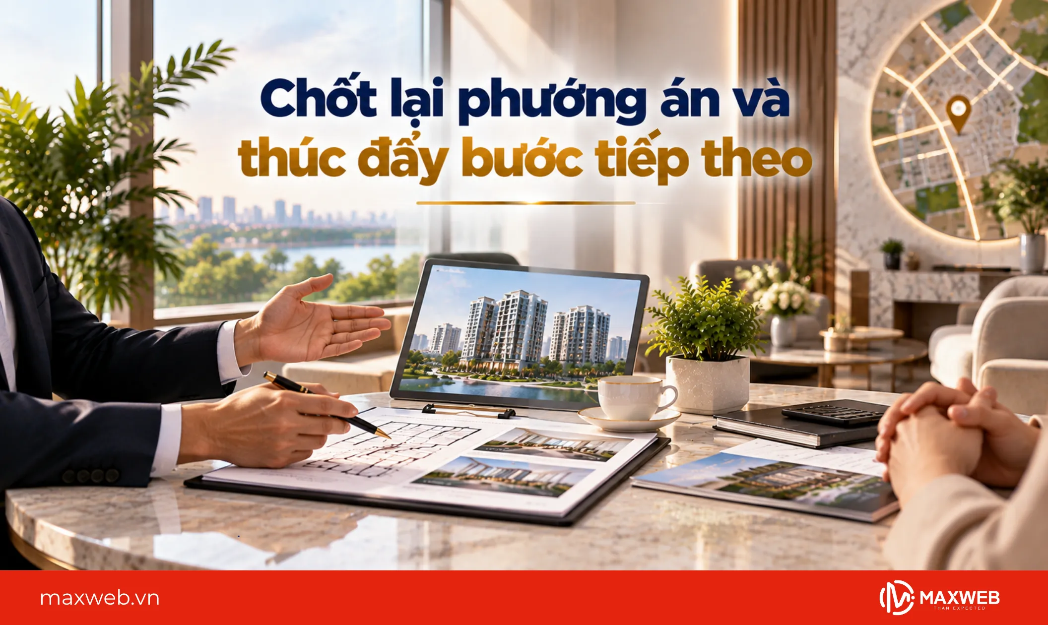 chốt lại phương án và thúc đẩy bước tiếp theo