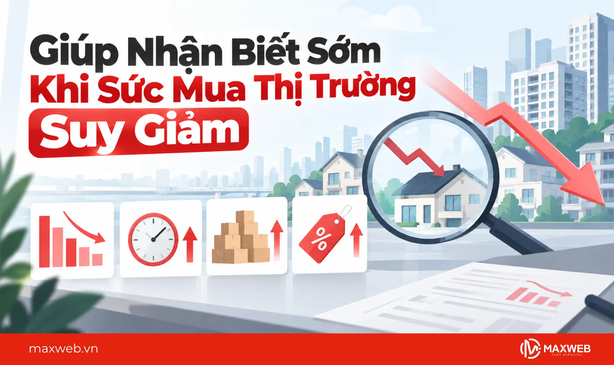 giúp nhận biết sớm khi sức mua thị trường suy giảm