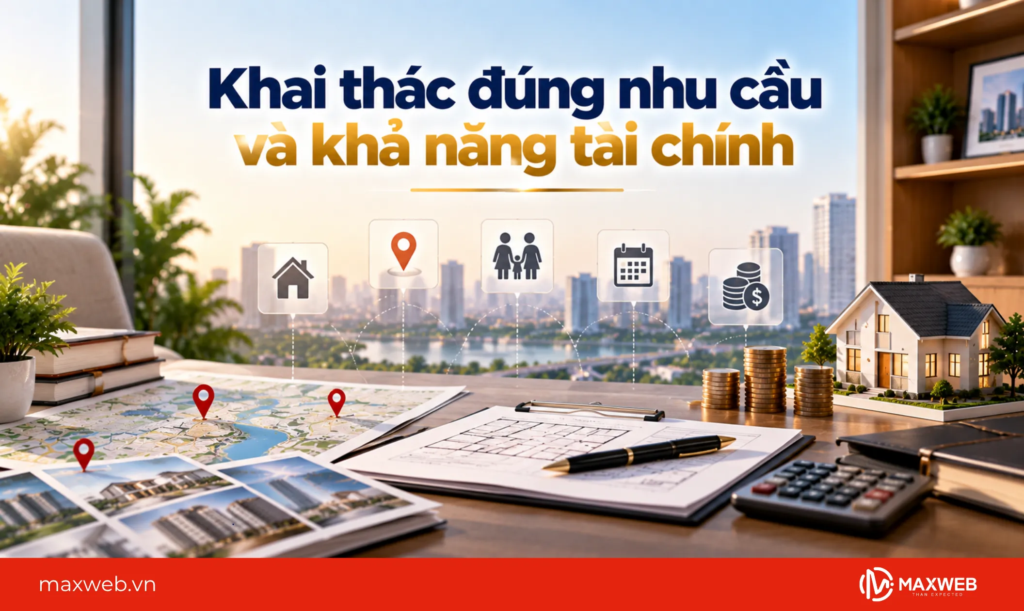 khai thác đúng nhu cầu và khả năng tài chính