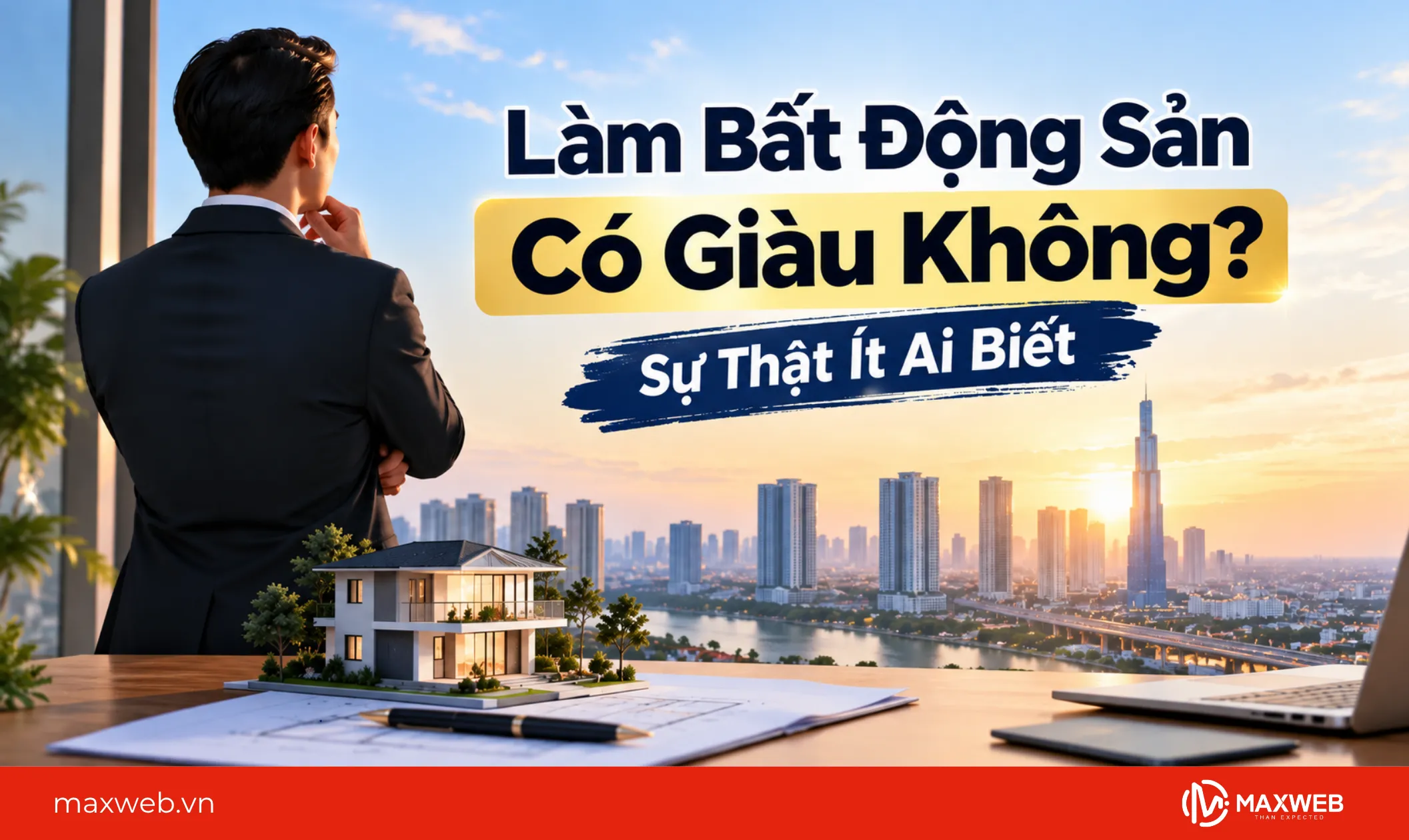 làm bất động sản có giàu không