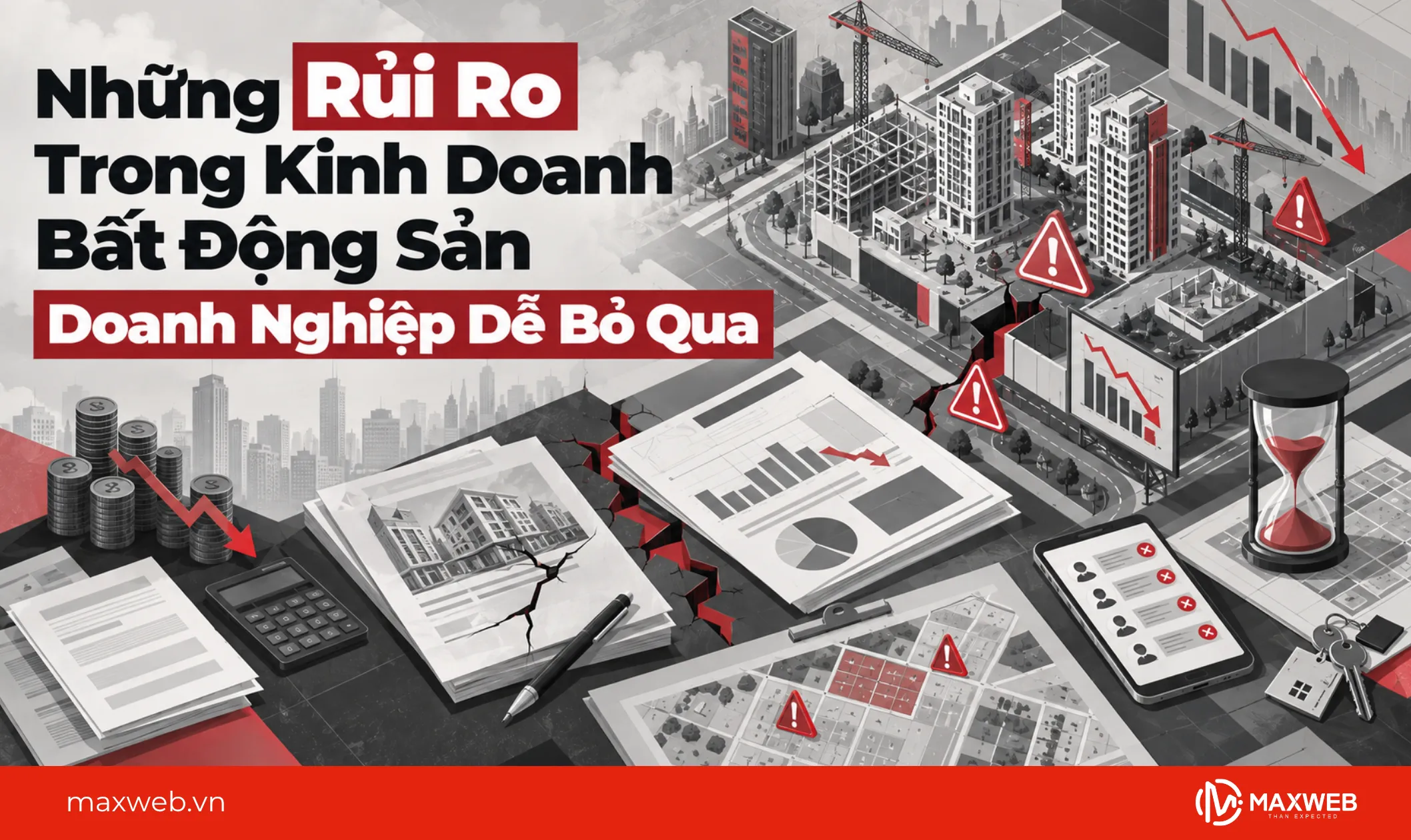 những rủi ro trong kinh doanh bất động sản