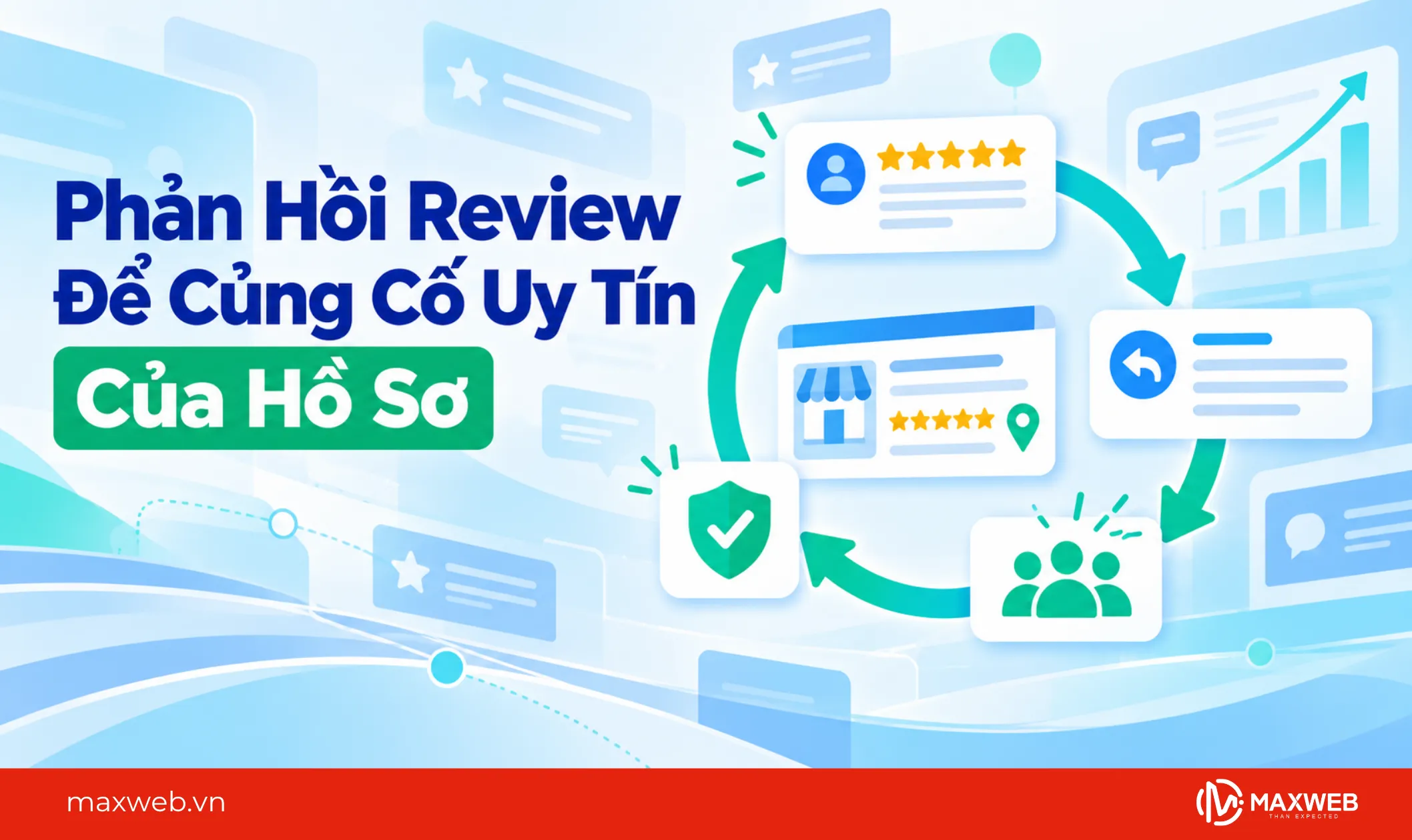phản hồi review để củng cố uy tín