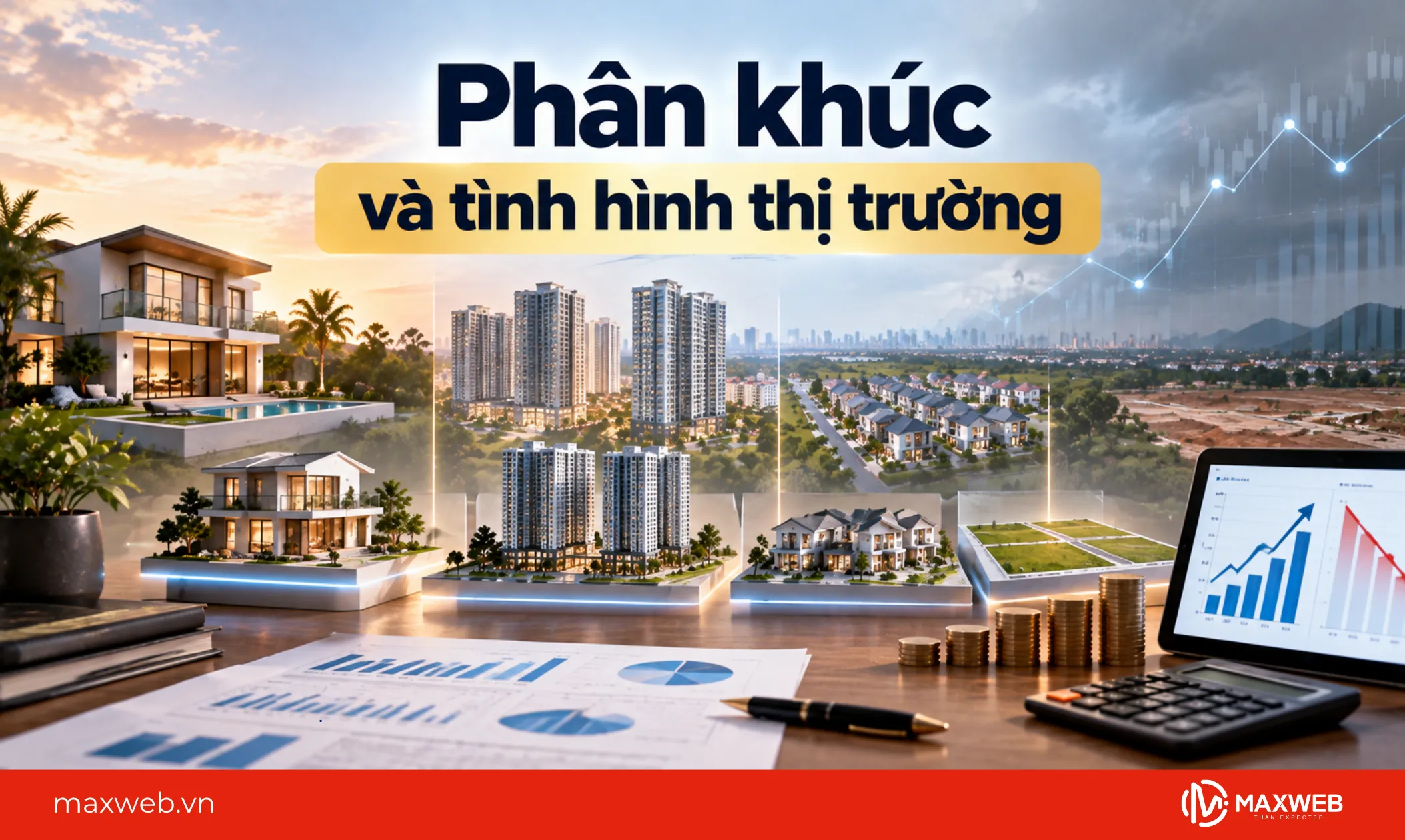 phân khúc và tình hình thị trường tác động đến thu nhập của người làm bất động sản