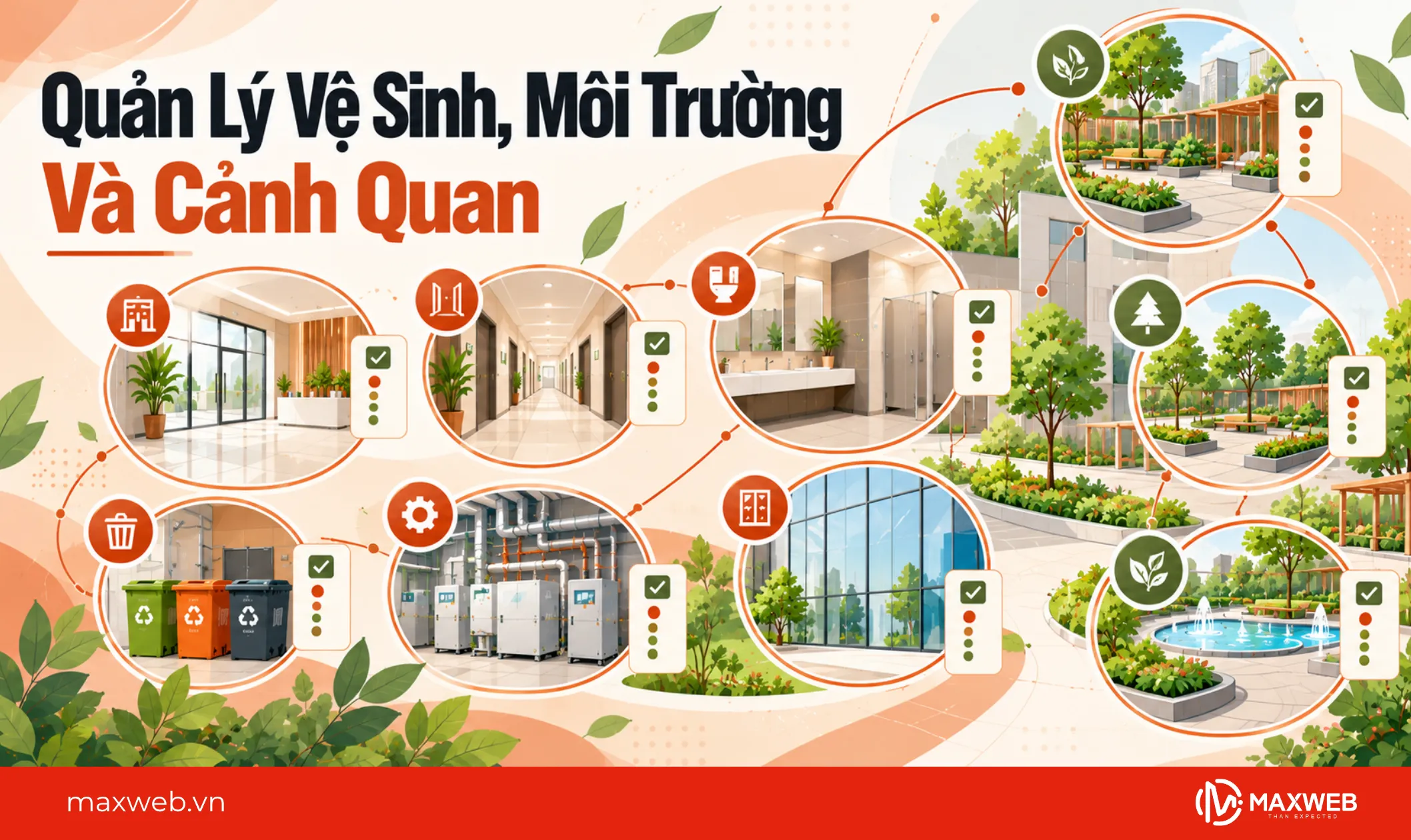 quản lý vệ sinh môi trường cảnh quan