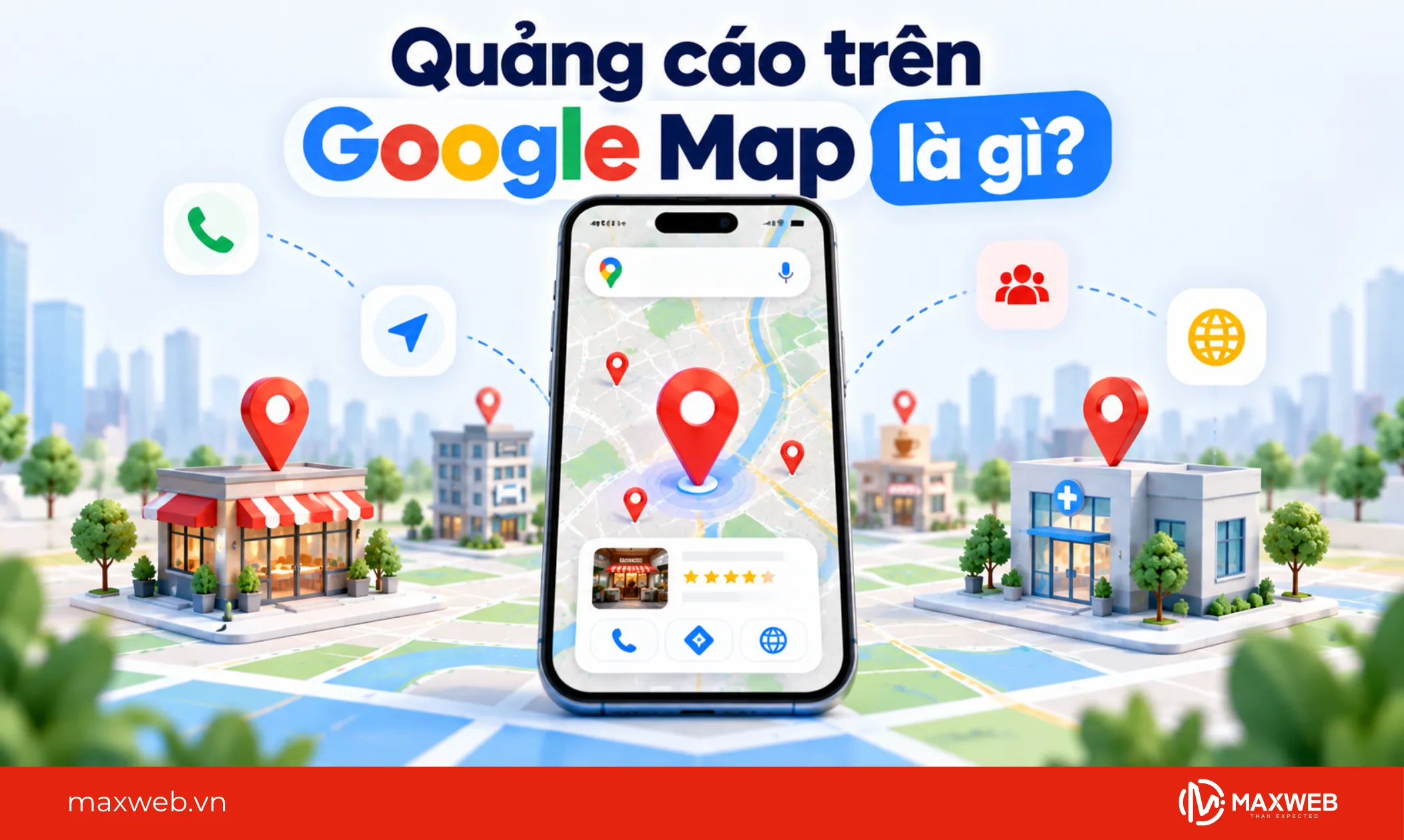 quảng cáo google map là gì