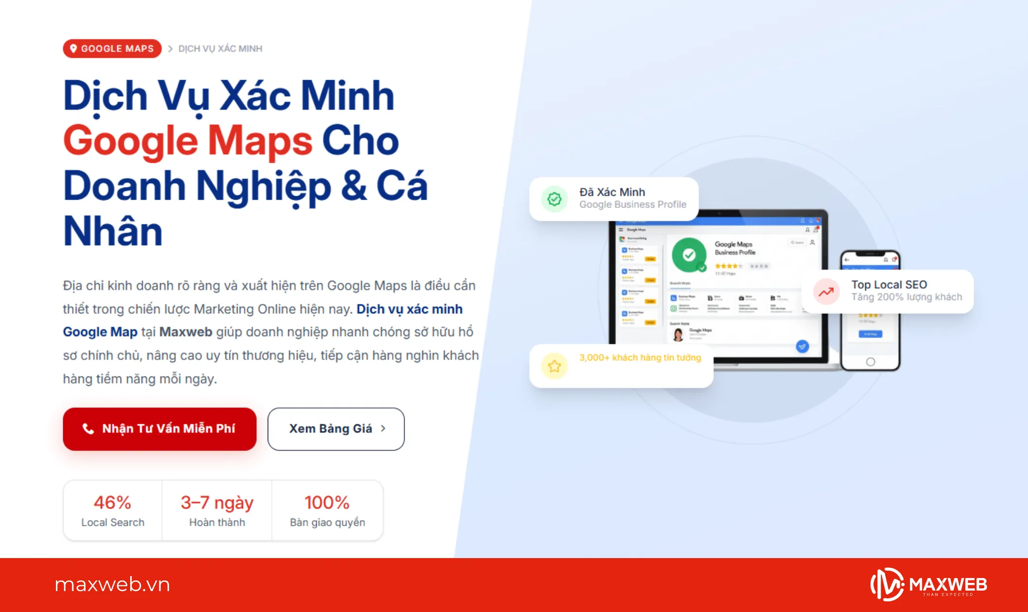 sử dụng dịch vụ xác minh google map hiệu quả cho doanh nghiệp và cá nhân