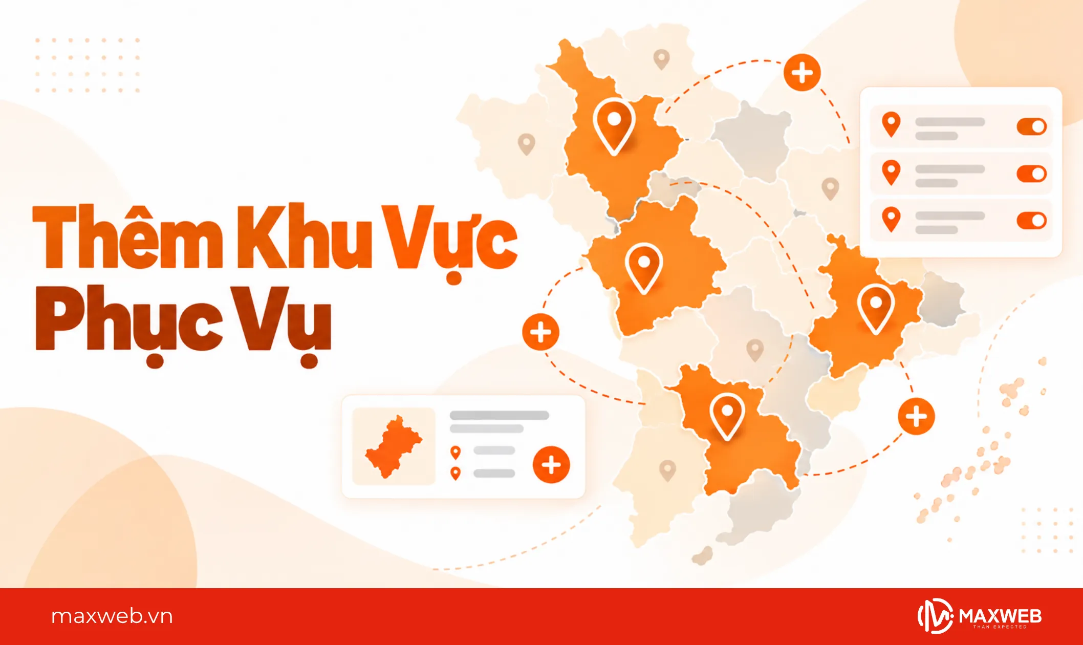 thêm khu vực phục vụ