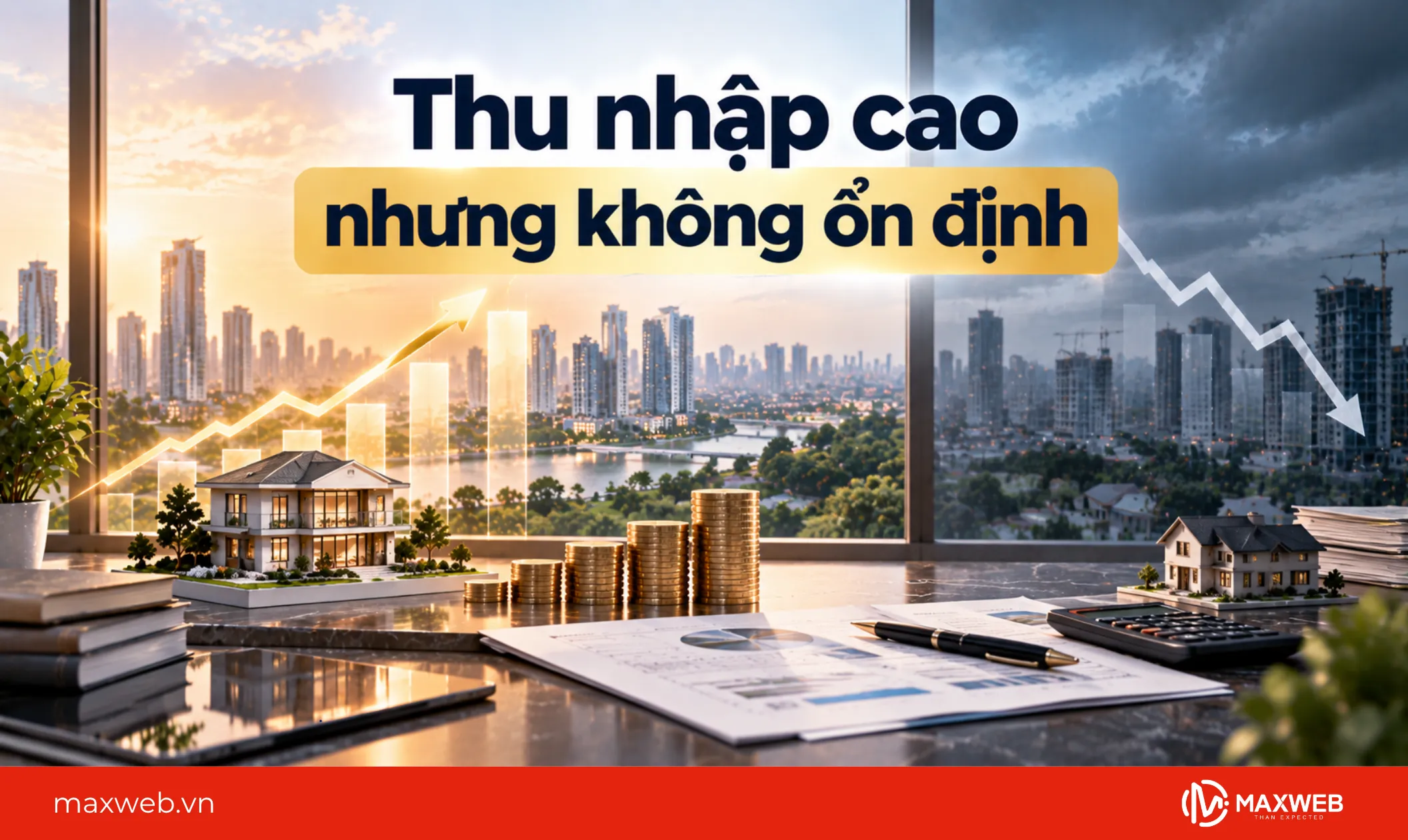 thu nhập cao nhưng không ổn định