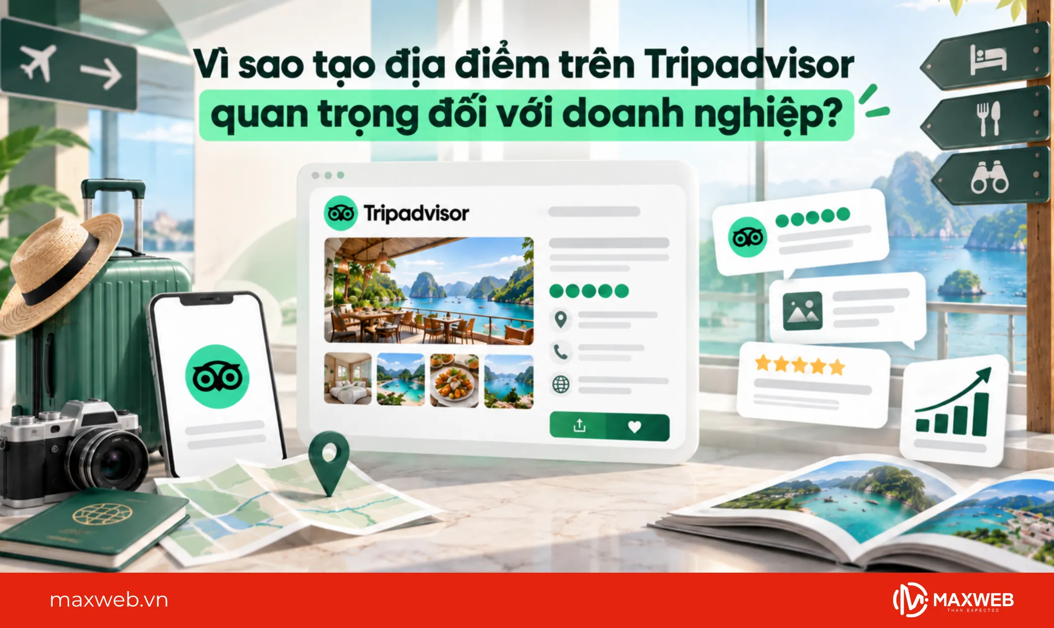 vì sao tạo địa điểm trên tripadvisor quan trọng đối với doanh nghiệp