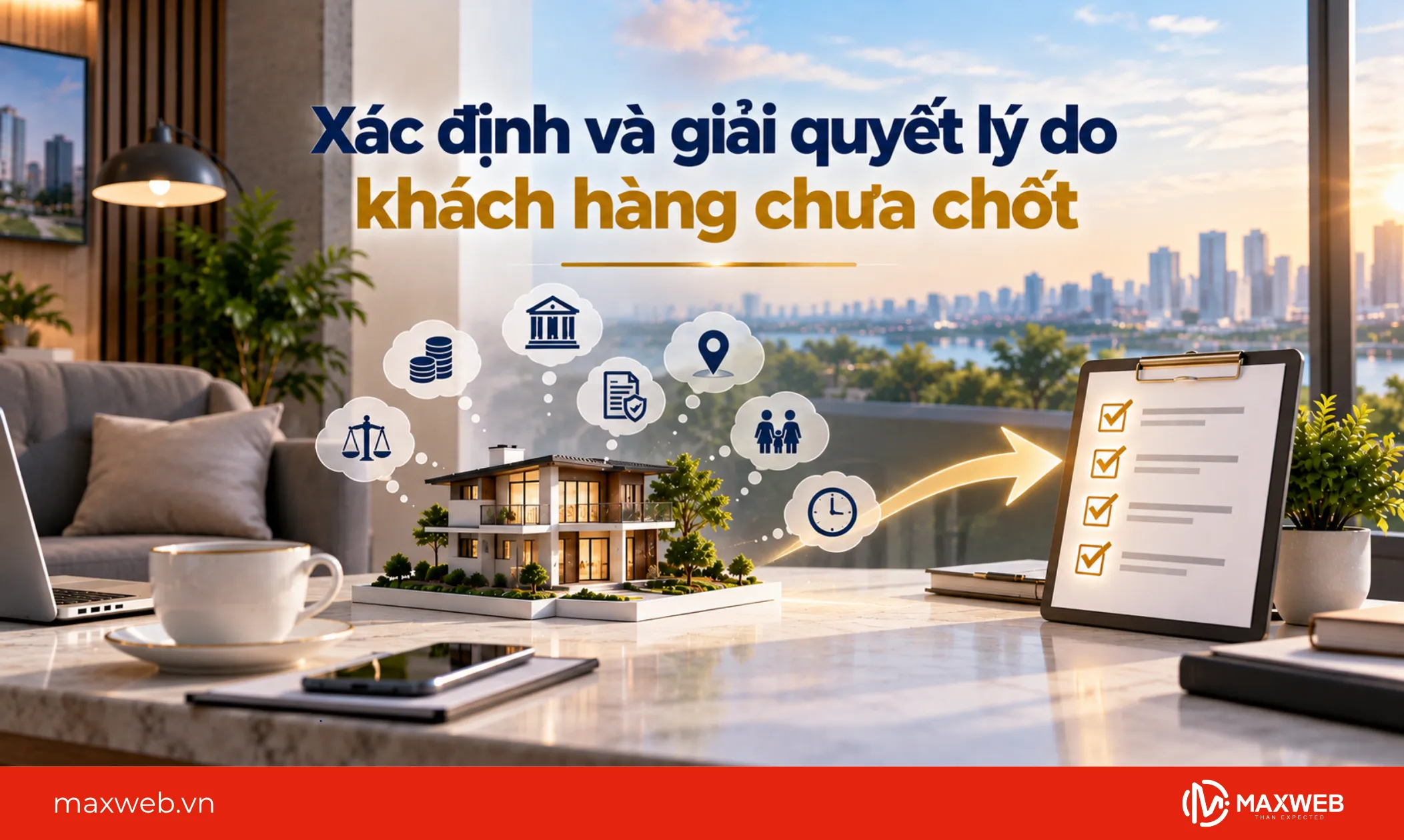 xác định và giải quyết lý do khách hàng chưa chốt