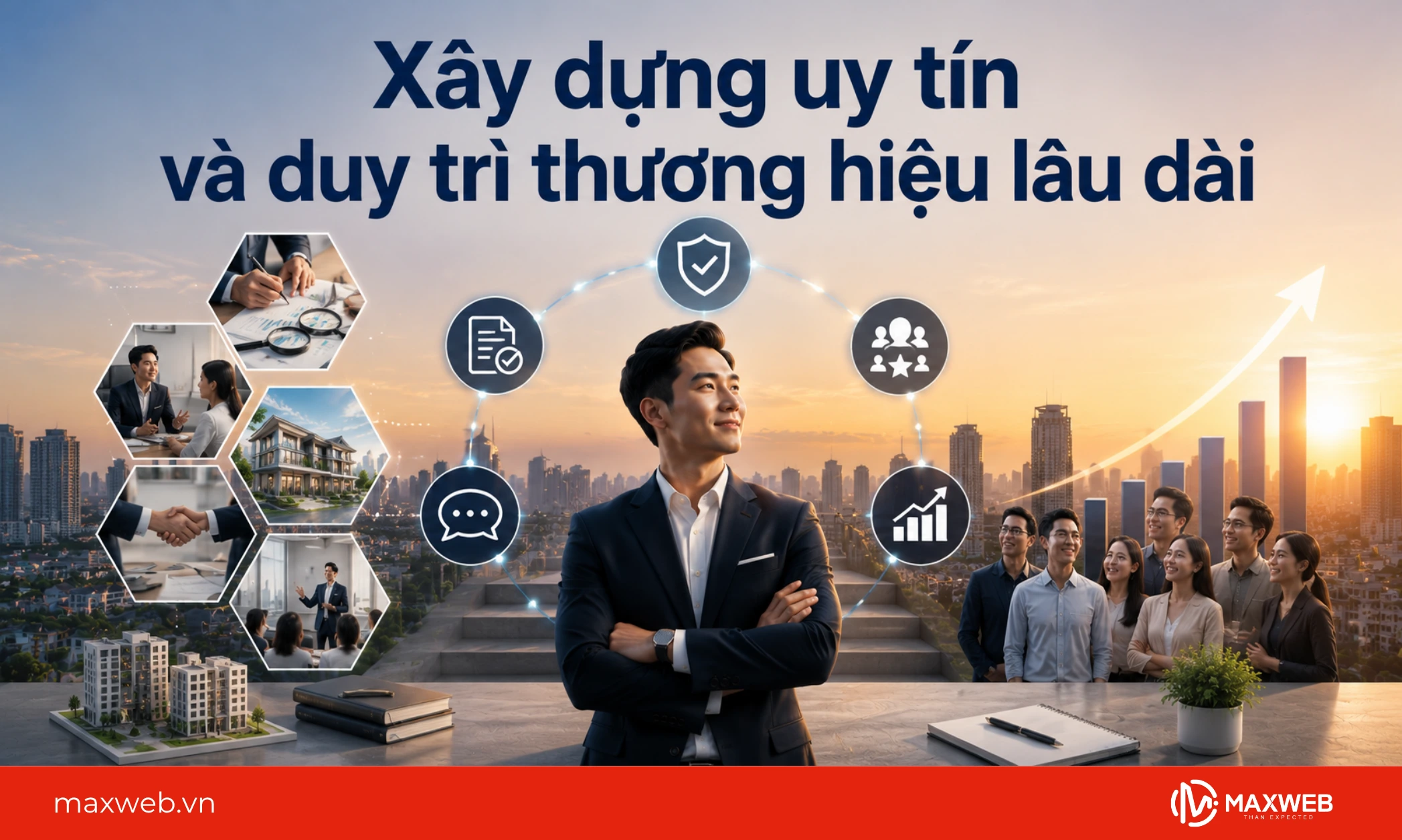 xây dựng uy tín và duy trì thương hiệu lâu dài