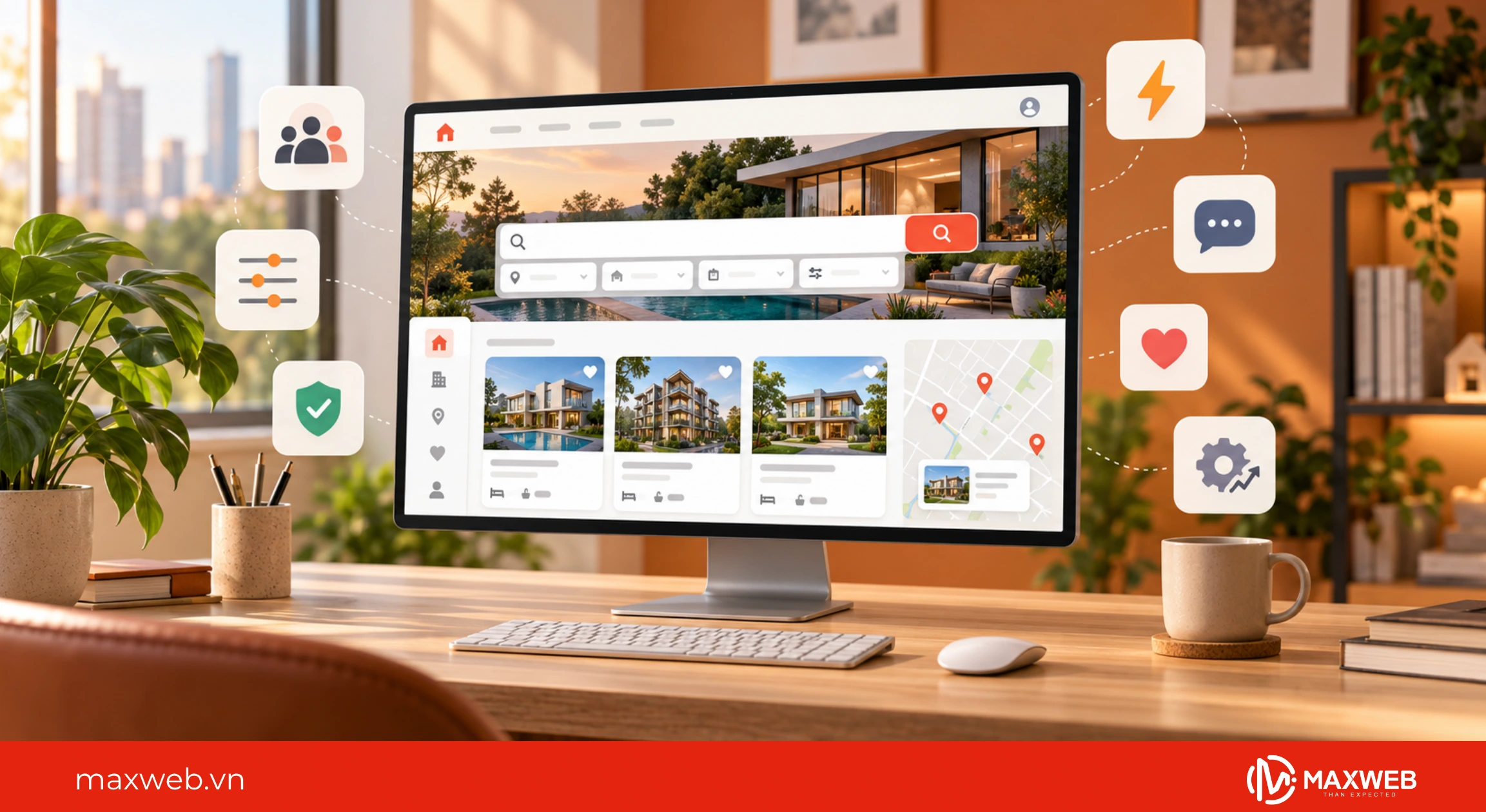 Yếu tố cần có để mẫu giao diện website đăng tin bất động sản hiệu quả