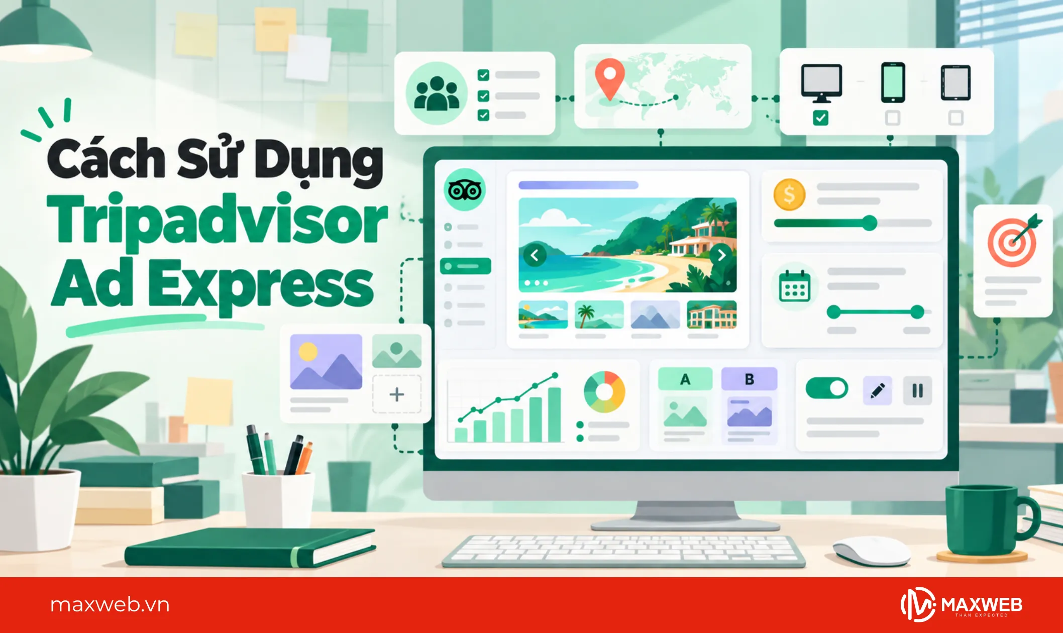 cách sử dụng tripadvisor ad express