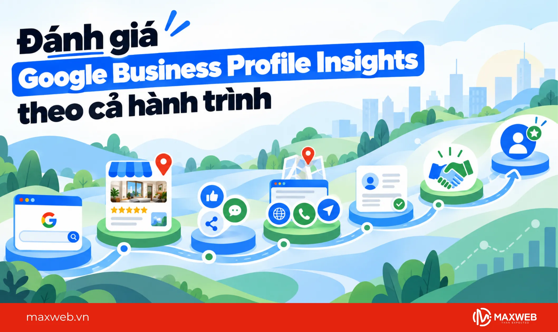 đánh giá google business profile insights theo cả hành trình