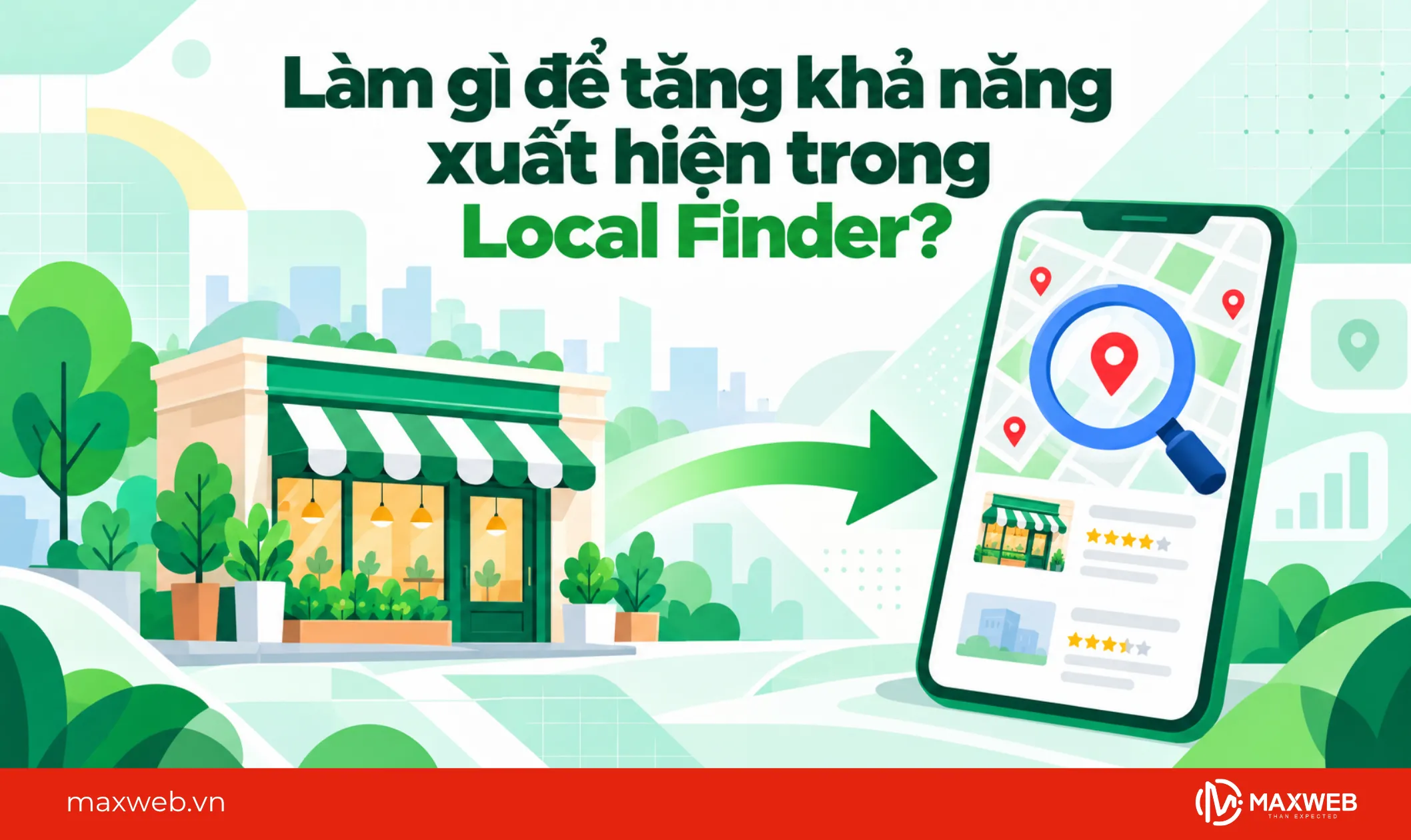 làm gì để tăng khả năng xuất hiện trong local finder