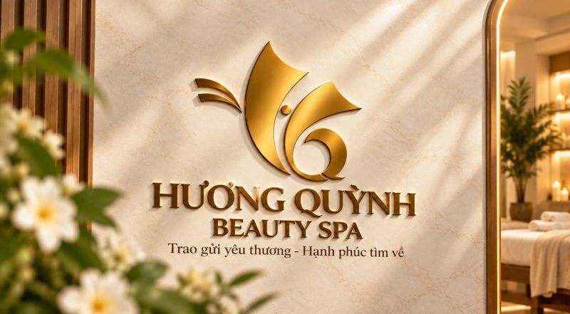 Thiết kế long Hương Quỳnh Beauty Spa