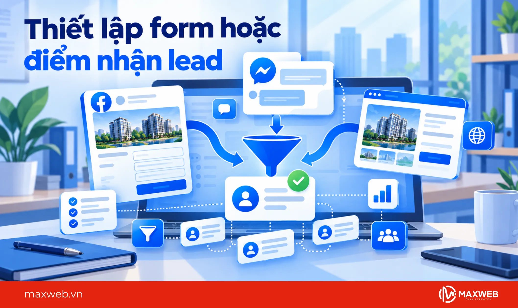 thiết lập form hoặc điểm nhận lead