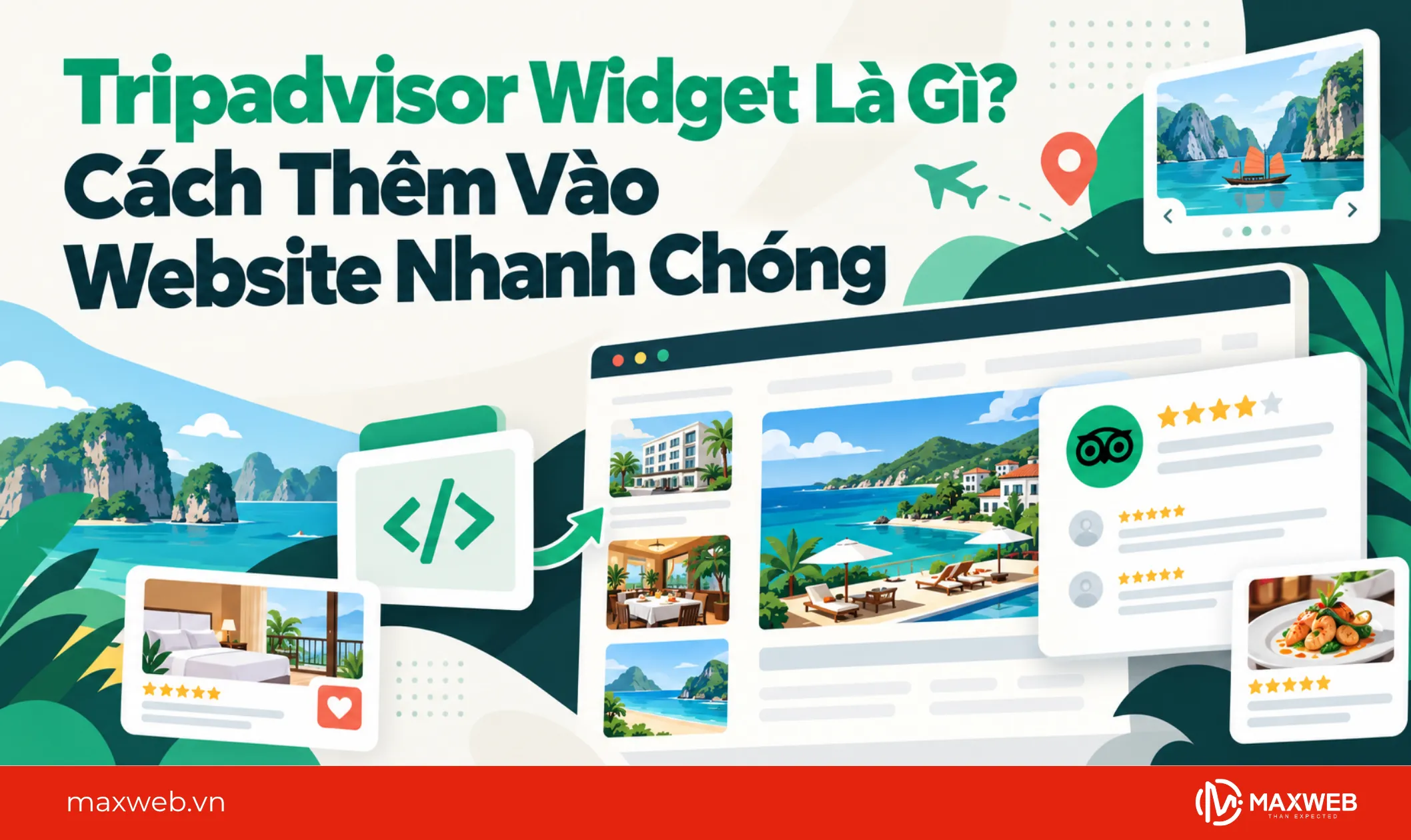 tripadvisor widget là gì cách thêm vào website nhanh chóng