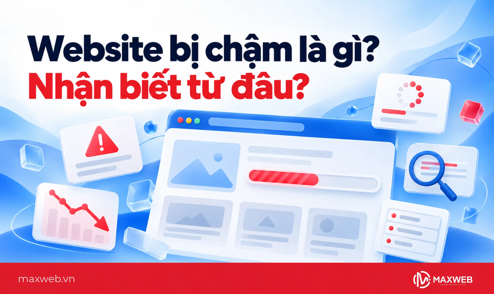 Website bị chậm là gì? Nhận biết từ đâu?